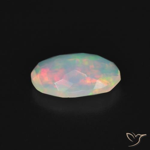 Opal Gemstone in 9.9 x 6.4 mm Size for Sale, Opal Stone in Multicolor Color