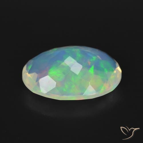 Opal Gemstone in 14.7 x 10.7 mm Size for Sale, Opal Stone in Multicolor Color