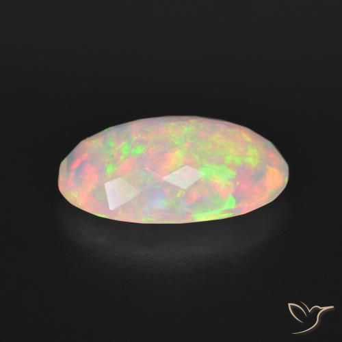 Opal Gemstone in 15.4 x 9.6 mm Size for Sale, Opal Stone in Multicolor Color