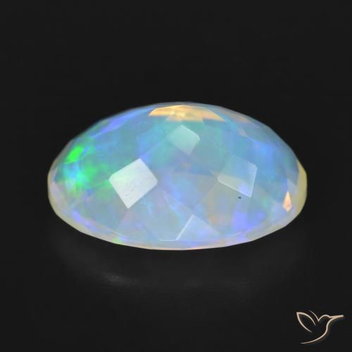 Opal Gemstone in 15.7 x 10.7 mm Size for Sale, Opal Stone in Multicolor Color