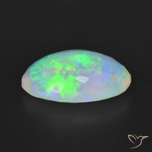 Opal Gemstone in 16.5 x 11.4 mm Size for Sale, Opal Stone in Multicolor Color