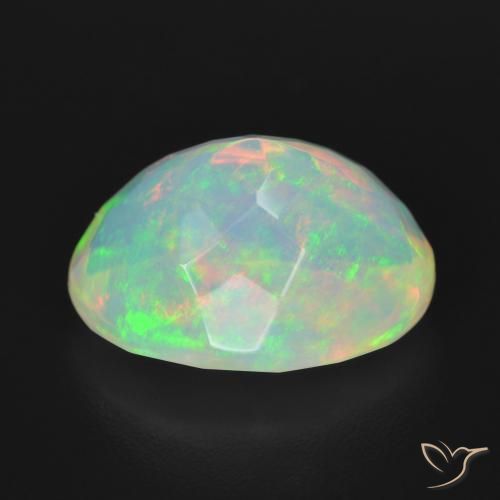 Opal Gemstone in 13.2 x 10.2 mm Size for Sale, Opal Stone in Multicolor Color
