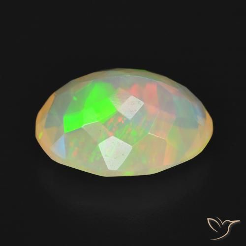 Opal Gemstone in 14 x 10.6 mm Size for Sale, Opal Stone in Multicolor Color
