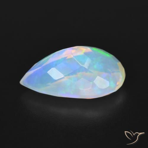 Opal Gemstone in 14.6 x 8.9 mm Size for Sale, Opal Stone in Multicolor Color