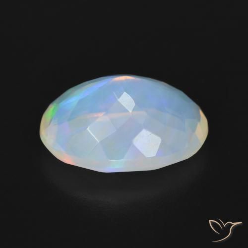 Opal Gemstone in 14 x 10 mm (calibrated) Size for Sale, Opal Stone in Multicolor Color