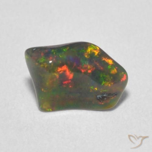 0.77ct Natural Multicolor Opal, Fancy, Opaque