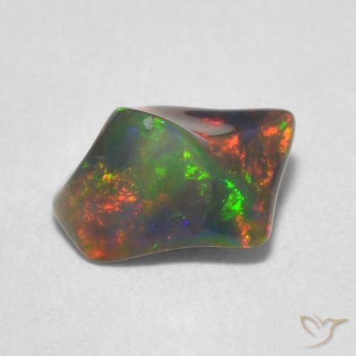Opal Gemstone in 6.2 x 5.7 mm Size for Sale, Opal Stone in Multicolor Color