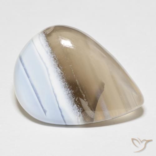 17.99 ct Multicolor Opal Stone, Natural Opal in Pear Cabochon Shape for Sale