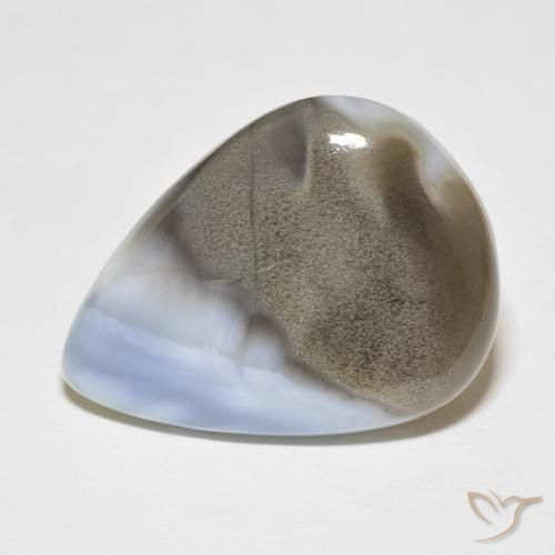 24.70ct Natural Multicolor Opal, Pear Shape, Opaque