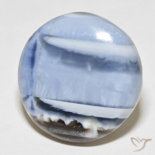 29.81 ct Multicolor Opal Stone, Natural Opal in Round Cabochon Shape for Sale