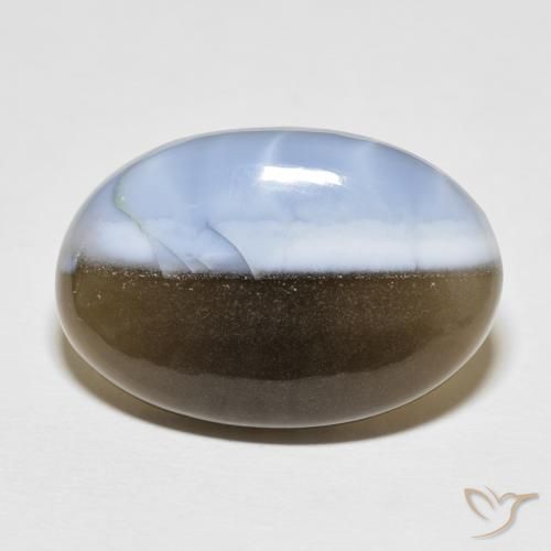 24.39ct Natural Multicolor Opal, Oval, Opaque