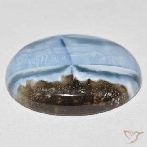 Opal Gemstone in 30.6 x 24.6 mm Size for Sale, Opal Stone in Multicolor Blue Color