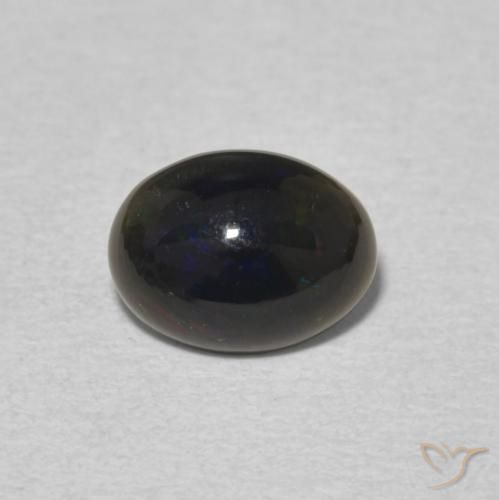 0.64ct Natural Multicolor Opal, Oval, Opaque