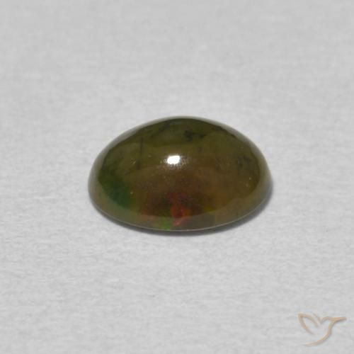 Opal Gemstone in 8 x 6 mm (calibrated) Size for Sale, Opal Stone in Multicolor Color