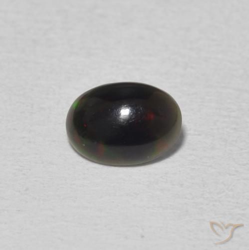 0.38ct Natural Multicolor Opal, Oval, Opaque