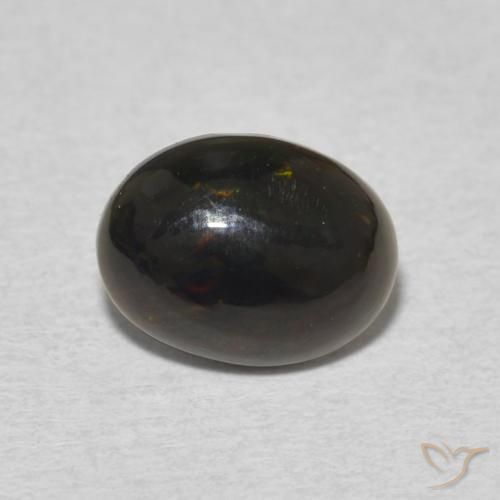 0.93ct Natural Multicolor Opal, Oval, Opaque
