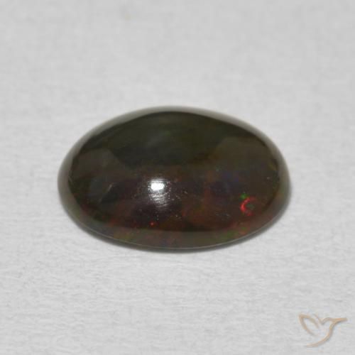 Opal Gemstone in 10 x 8 mm (calibrated) Size for Sale, Opal Stone in Multicolor Color