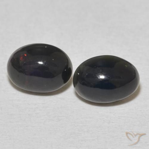 1.58ctw Natural Multicolor Opal, Oval, Opaque