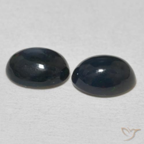 Opal Gemstones in 8 x 6 mm (calibrated) Size for Sale, Opal Stones in Multicolor Color