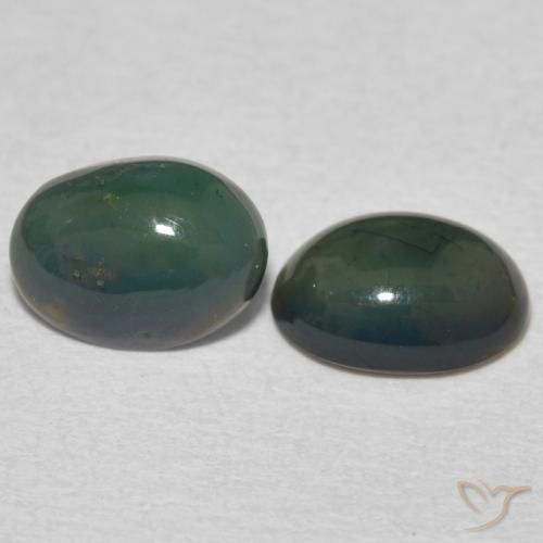 1.42 ctw Multicolor Opal Stones, Natural Opal in Oval Cabochon Shape for Sale