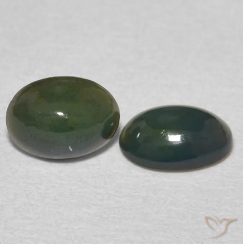 0.89 ctw Multicolor Opal Stones, Natural Opal in Oval Cabochon Shape for Sale
