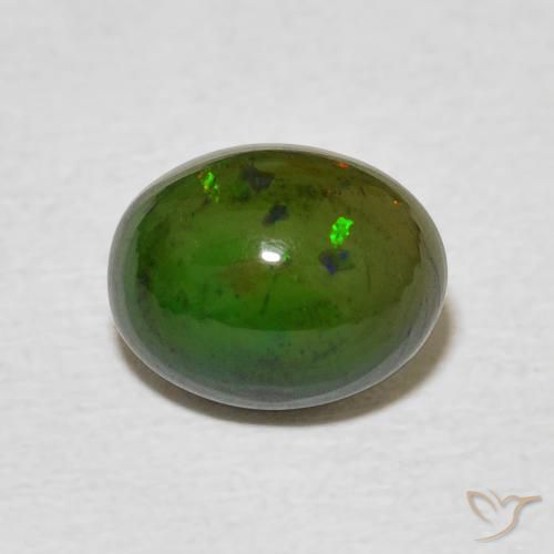 1.45ct Natural Multicolor Opal, Oval, Opaque