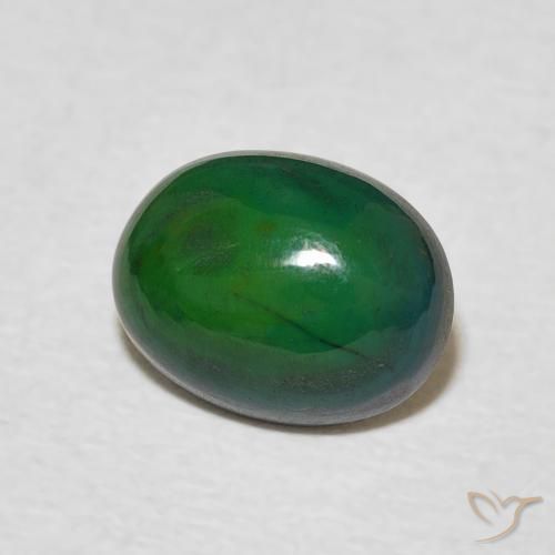 1.34 ct Multicolor Opal Stone, Natural Opal in Oval Cabochon Shape for Sale