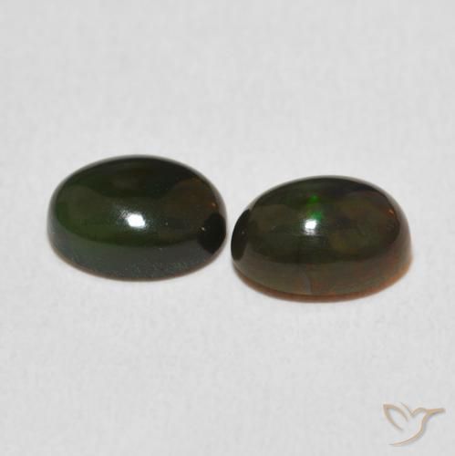 Opal Gemstones in 7.2 x 5.3 mm Size for Sale, Opal Stones in Multicolor Color