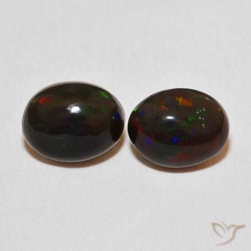 2.26ctw Natural Multicolor Opal, Oval, Opaque