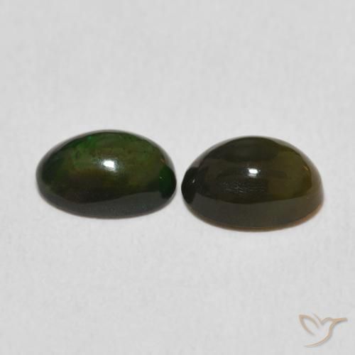 Opal Gemstones in 7 x 5 mm (calibrated) Size for Sale, Opal Stones in Multicolor Color