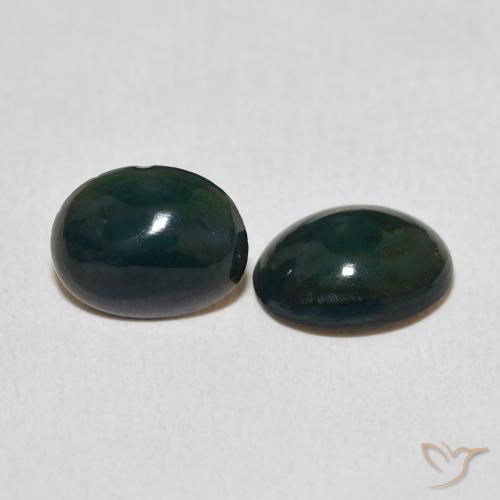 1.79 ctw Multicolor Opal Stones, Natural Opal in Oval Cabochon Shape for Sale