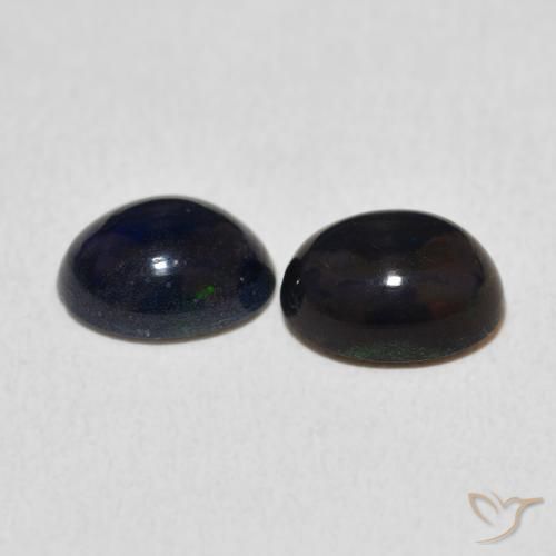 Opal Gemstones in 8 x 6 mm (calibrated) Size for Sale, Opal Stones in Multicolor Color