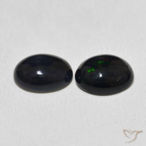 Opal Gemstones in 9 x 7 mm (calibrated) Size for Sale, Opal Stones in Multicolor Color