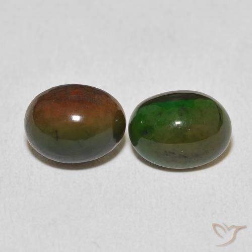 2.33ctw Natural Multicolor Opal, Oval, Opaque