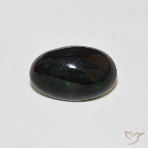 2.16ct Natural Multicolor Opal, Oval, Opaque, Photo A