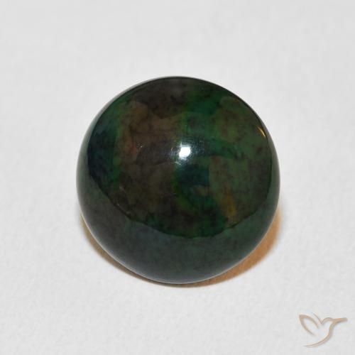 4.06 ct Multicolor Opal Stone, Natural Opal in Round Cabochon Shape for Sale