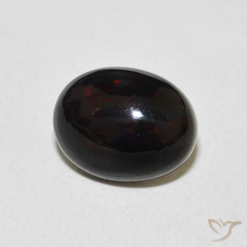 2.42 ct Multicolor Opal Stone, Natural Opal in Oval Cabochon Shape for Sale