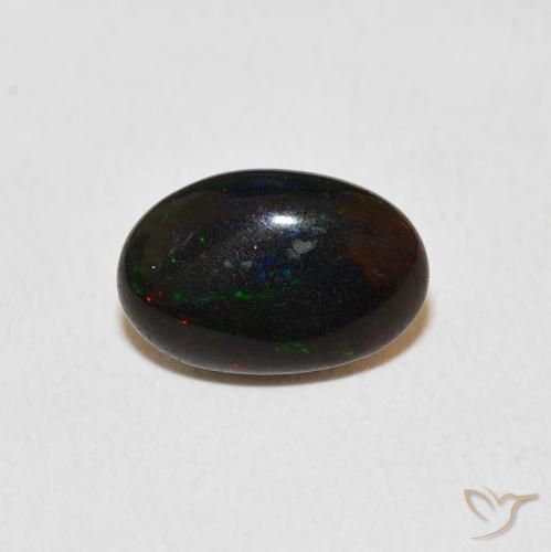 1.08ct Natural Multicolor Opal, Oval, Opaque