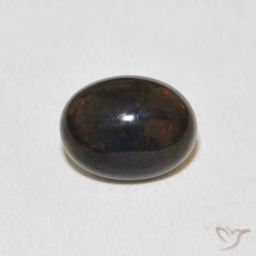 1.14ct Natural Multicolor Opal, Oval, Opaque, Photo A