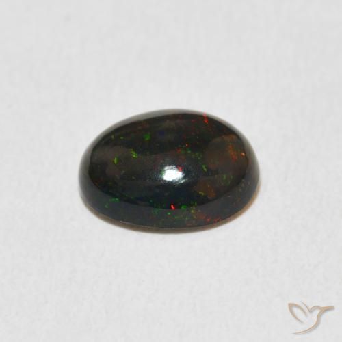Opal Gemstone in 9 x 7 mm (calibrated) Size for Sale, Opal Stone in Multicolor Color