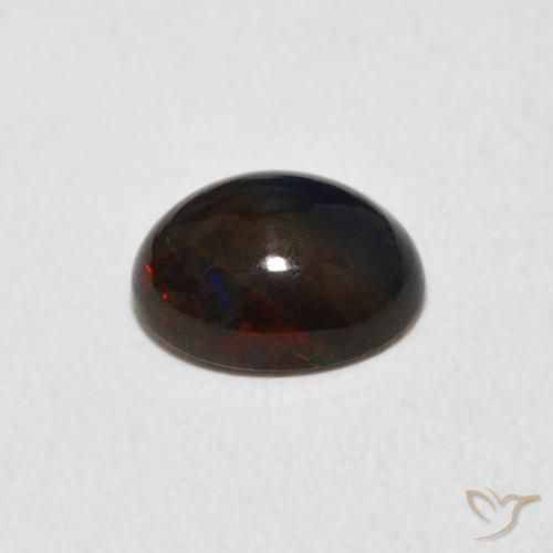 Opal Gemstone in 9 x 7 mm (calibrated) Size for Sale, Opal Stone in Multicolor Color