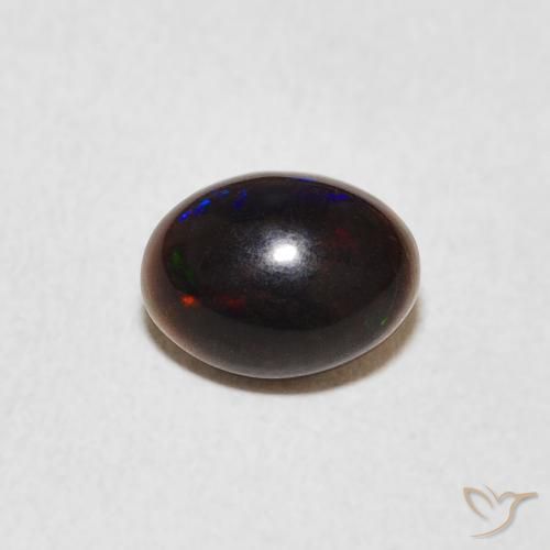 0.82ct Natural Multicolor Opal, Oval, Opaque