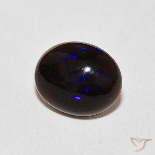 1.90 ct Multicolor Opal Stone, Natural Opal in Oval Cabochon Shape for Sale