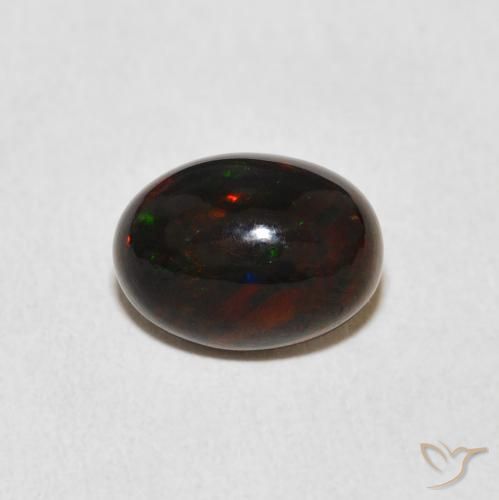 2.46ct Natural Multicolor Opal, Oval, Opaque
