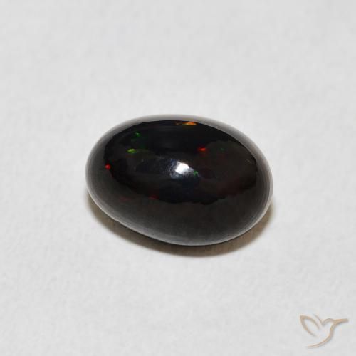 1.97 ct Multicolor Opal Stone, Natural Opal in Oval Cabochon Shape for Sale