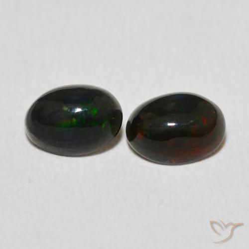 1.05ctw Natural Multicolor Opal, Oval, Opaque