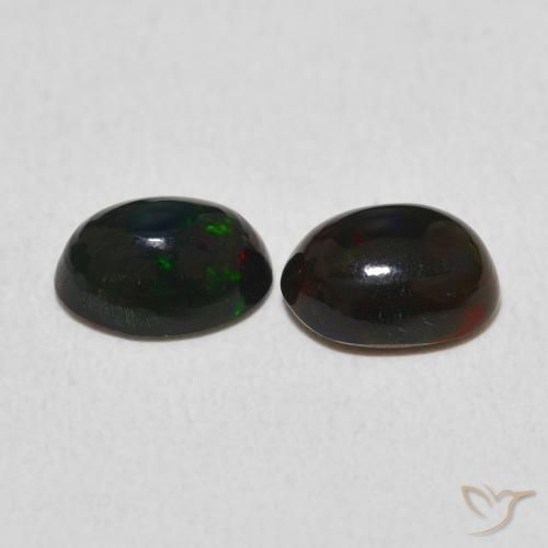 Opal Gemstones in 7 x 5 mm (calibrated) Size for Sale, Opal Stones in Multicolor Color