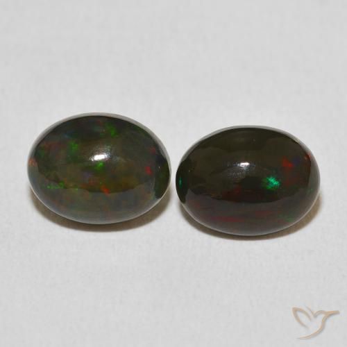 2.62ctw Natural Multicolor Opal, Oval, Opaque