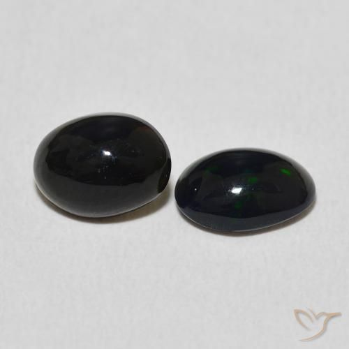 1.28 ctw Multicolor Opal Stones, Natural Opal in Oval Cabochon Shape for Sale