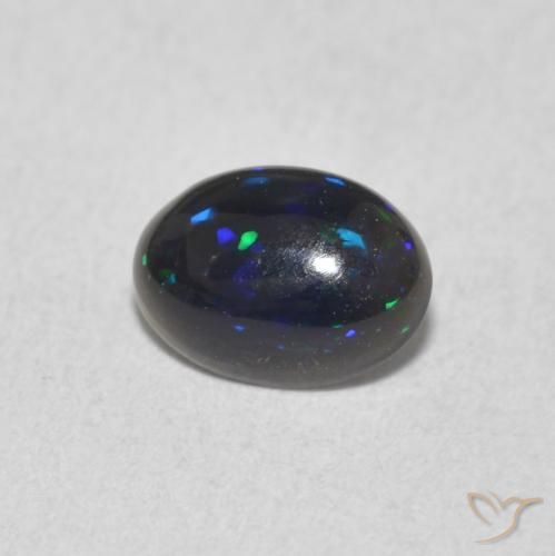 0.48ct Natural Multicolor Opal, Oval, Opaque